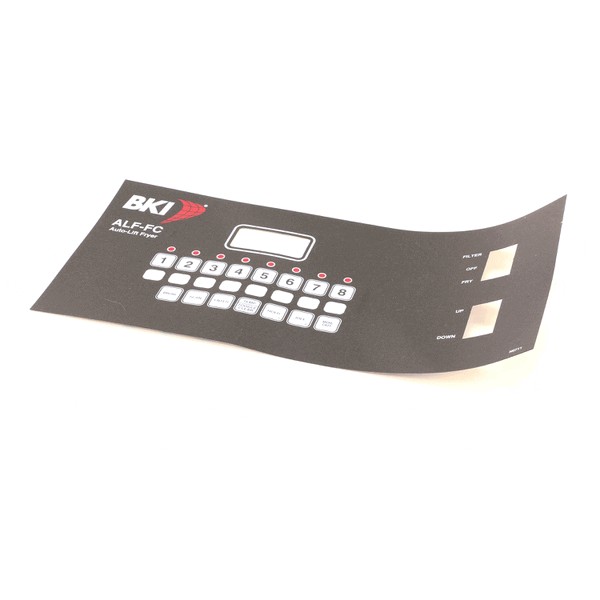 (image for) BKI (Barbeque King) N0711 DECAL, CONTROL PANEL, ALF-FC, BOIL OUT